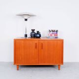 Danish teak small sideboard  or audiocabinet
