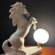 White horse lamp from the 1970s.