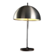 Lampe de table vintage design en aluminium et métal, Italie, années 1960