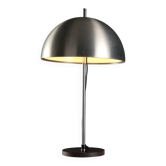 Lampe de table vintage design en aluminium et métal, Italie, années 1960