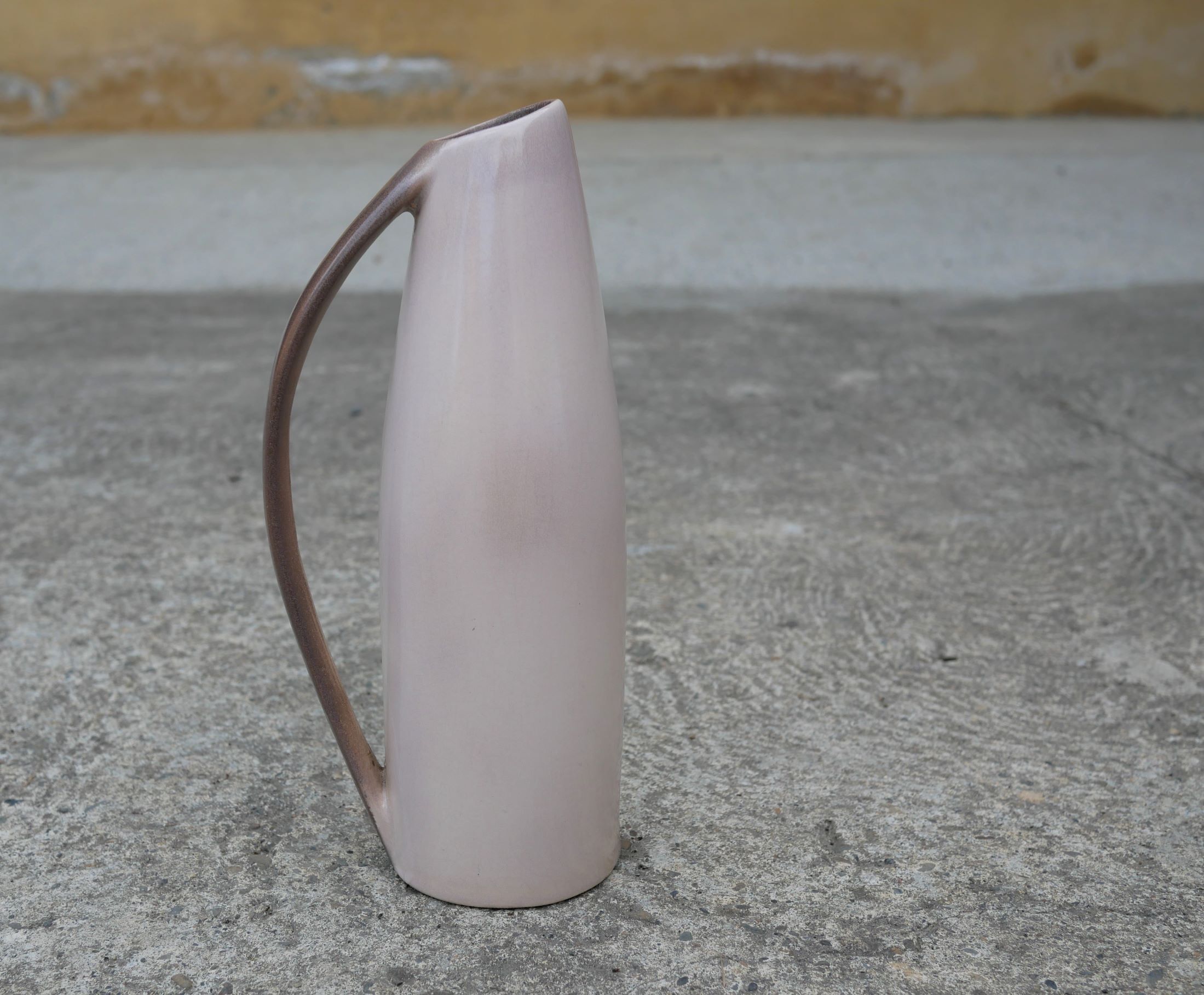 Vintage ceramic pitcher vase