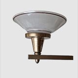 Chandelier Art Deco geometric shape, vintage c 1935