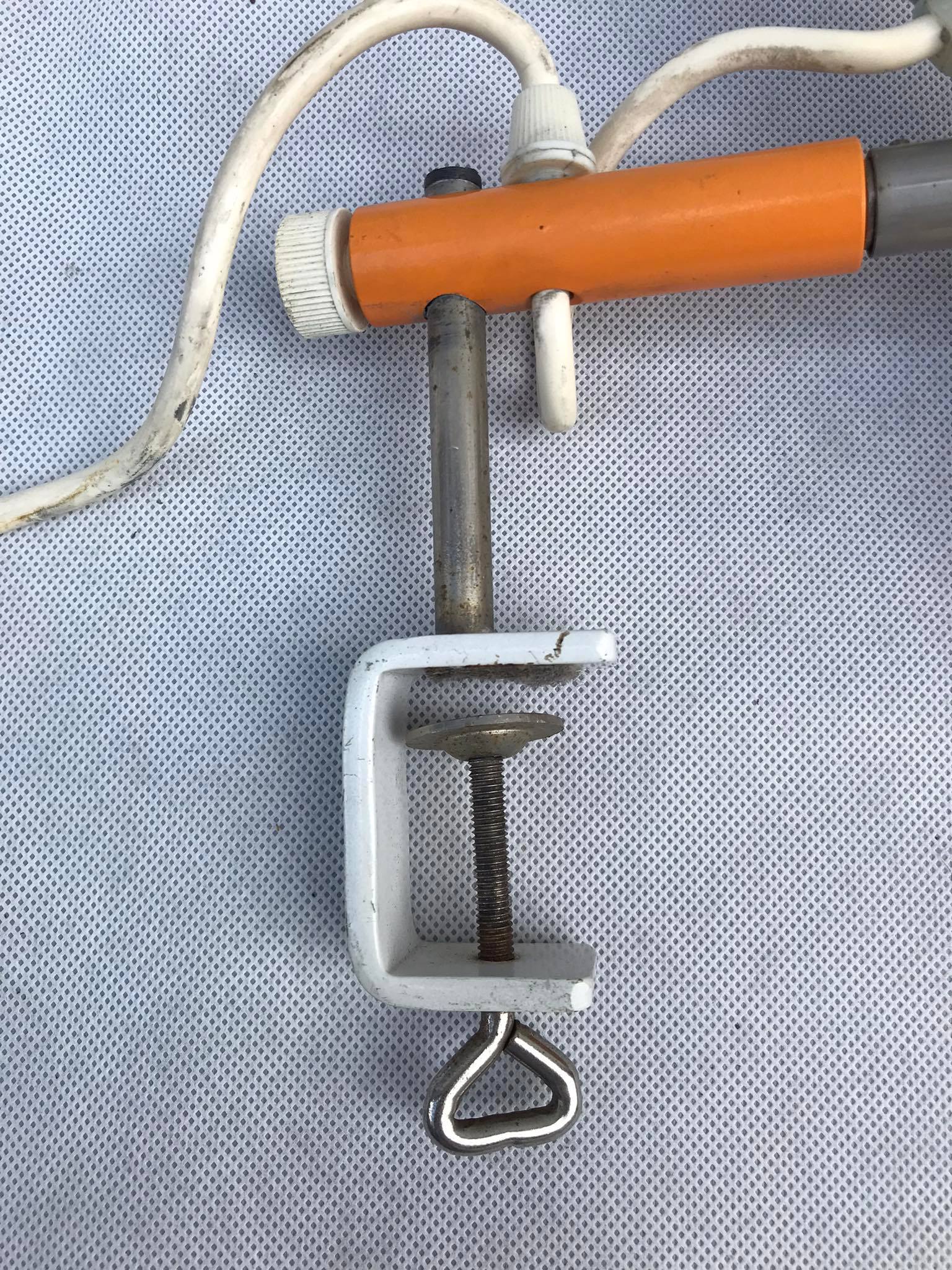 Desk lamp, screwed on, 1970s