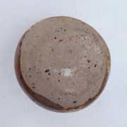 Flower vase, pyrite stoneware, signed, vintage