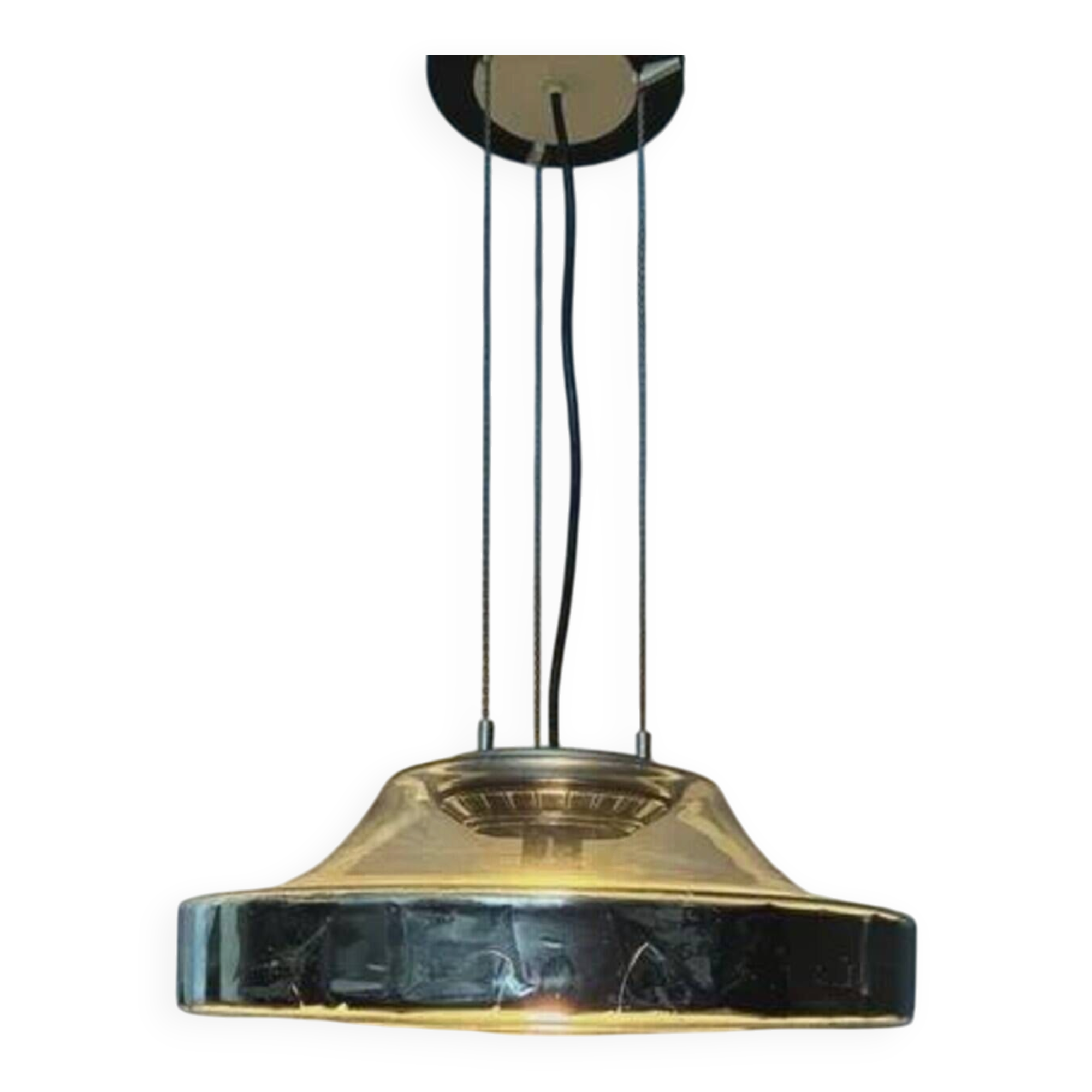 Peill & Putzler Pendant Lamp, 1970s vintage retro space age