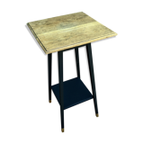 Renovated vintage selette in black