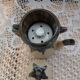 Antique stoneware coffee pot/teapot