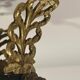 Antique bronze chandelier, Empire style, late 19th century.