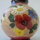 Terracotta vase incised by Jean Clergue in Vallauris