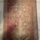 Vintage woven wool rug 70x145cm