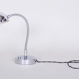 Chrome table lamp, newly electrified, designer M. Prokop, Czechia, 1920s