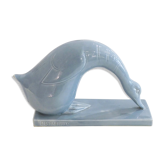 Stylized Art Deco Goose Sculpture