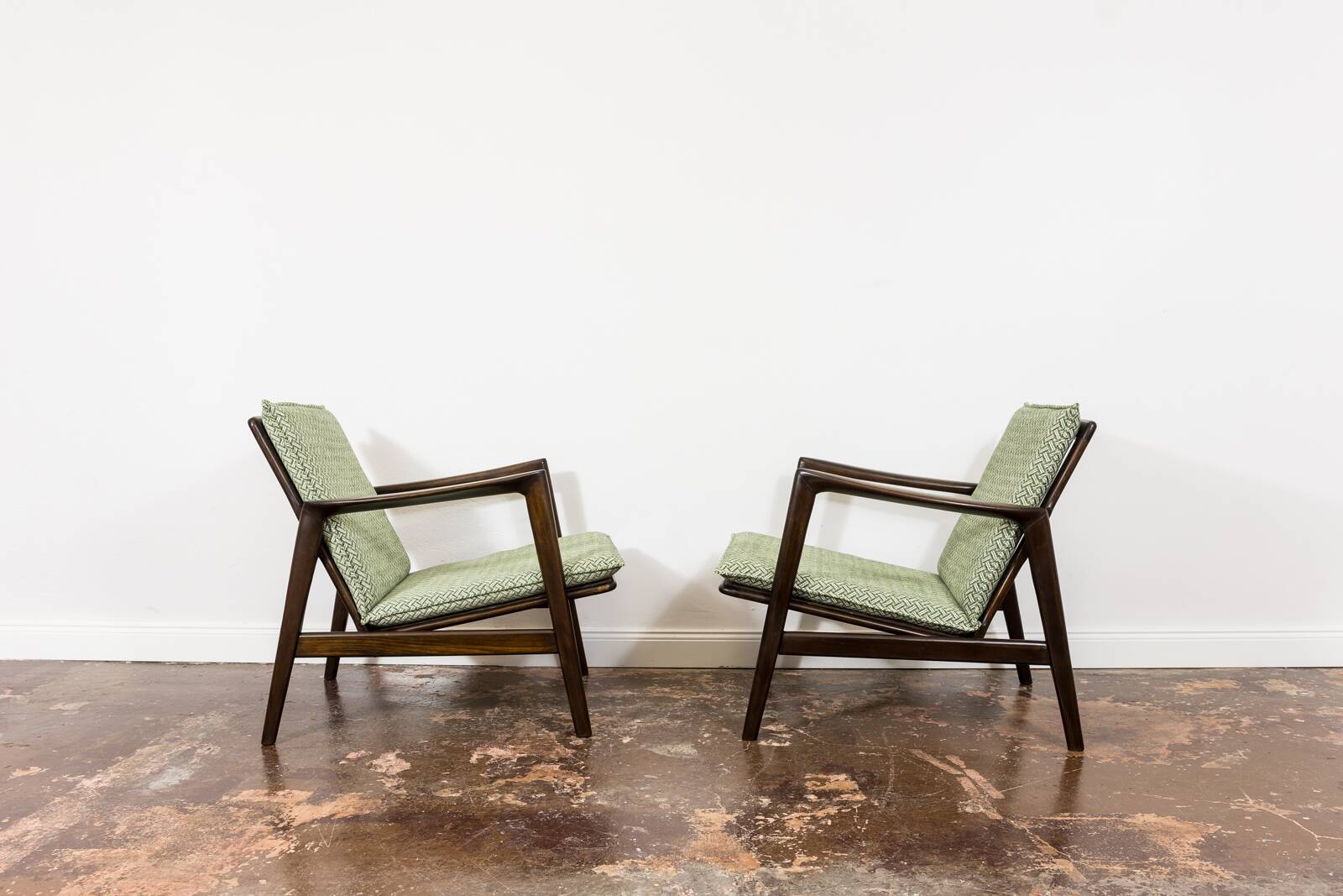 Fauteuils Mid Century Modernes Type 300 130, 1960s, Set de 2
