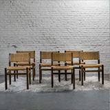 Set of 6 Martin Visser dining chairs for T'spectrum