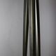 Floor lamp in black lacquered steel around 1980