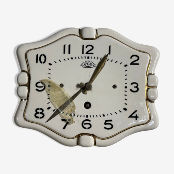 Horloge céramique ffr vintage