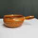 Ceramic enamel caquelon poelon Vallauris Vintage