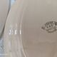 Set of 2 oval dishes trundles 30s earthenware K&G Lunéville model Denise