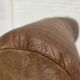 1970s, Swedish design, armchair with footstool, furniture leather.