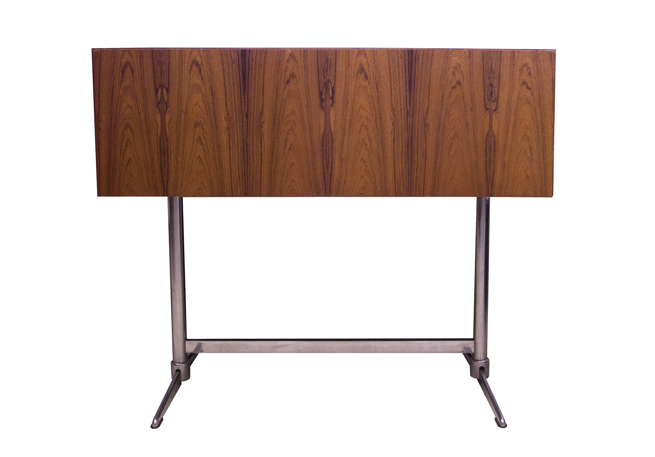 70s Desk in rosewood and chrome