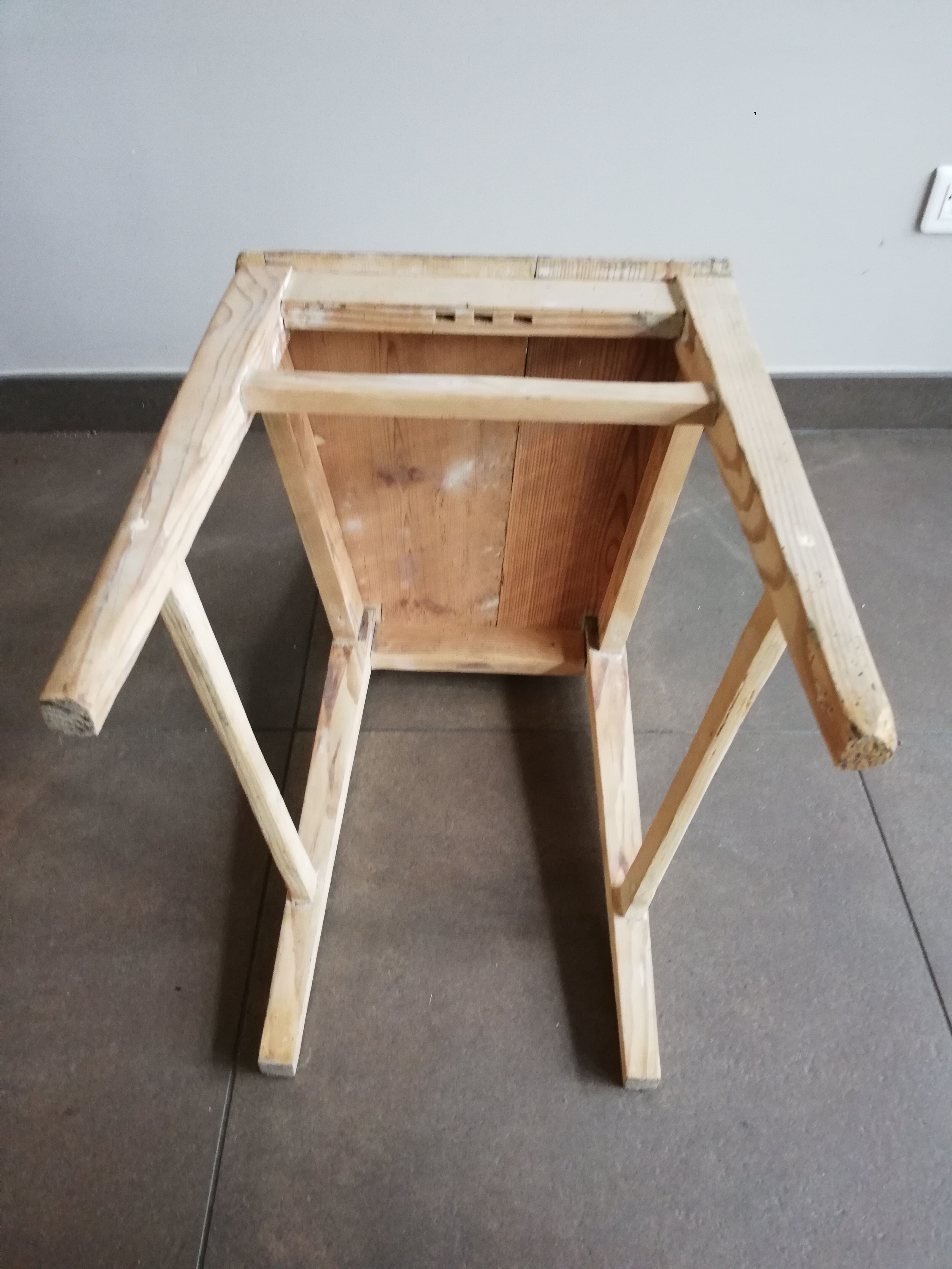 Vintage wooden chair, 50s