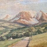 Peinture montagnes
