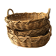 Lot of 3 rattan baskets