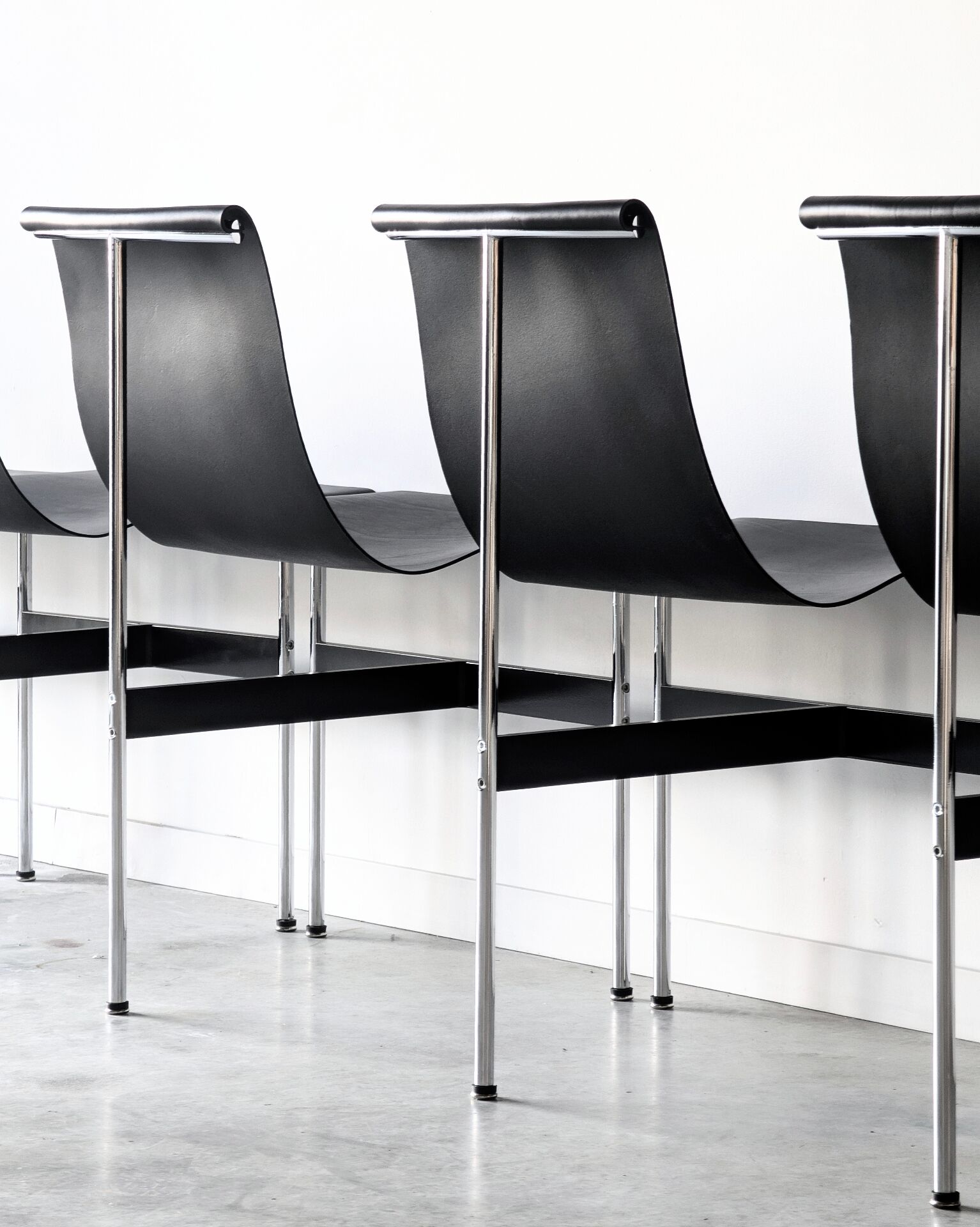 6 vintage T Chairs or 3LC, Katavolos for Laverne int, 1950/60