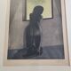 Michel Mathonnat, A Wait So Long, Signed etching, 63 x 77 cm