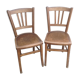 Paire de chaises bistrot Luterma vintage