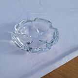 Cendrier en verre en forme de fleur