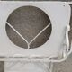 Folding metal vanity cabinet