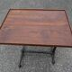 Old table system table of sick industrial décor eagle claw feet