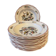 Set of 12 Villeroy and Boch hollow plates, model "Phoenix"