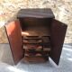 Ancien Meuble Hifi Vinyle Placage Bois + Tiroirs Intérieurs Audio Vintage
