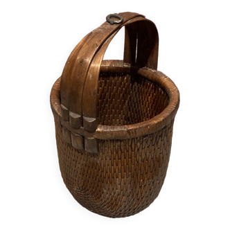 19th century China basket