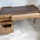 Bureau moderne habitat placage chêne
