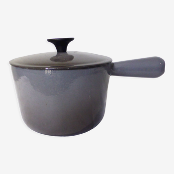 Vintage fondue pot Enamelled cast iron cousance 211263
