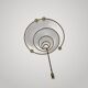 Cielo and Terra Vintage Floor Lamp Goffredo Reggiani Sky Francesco Fois 1973