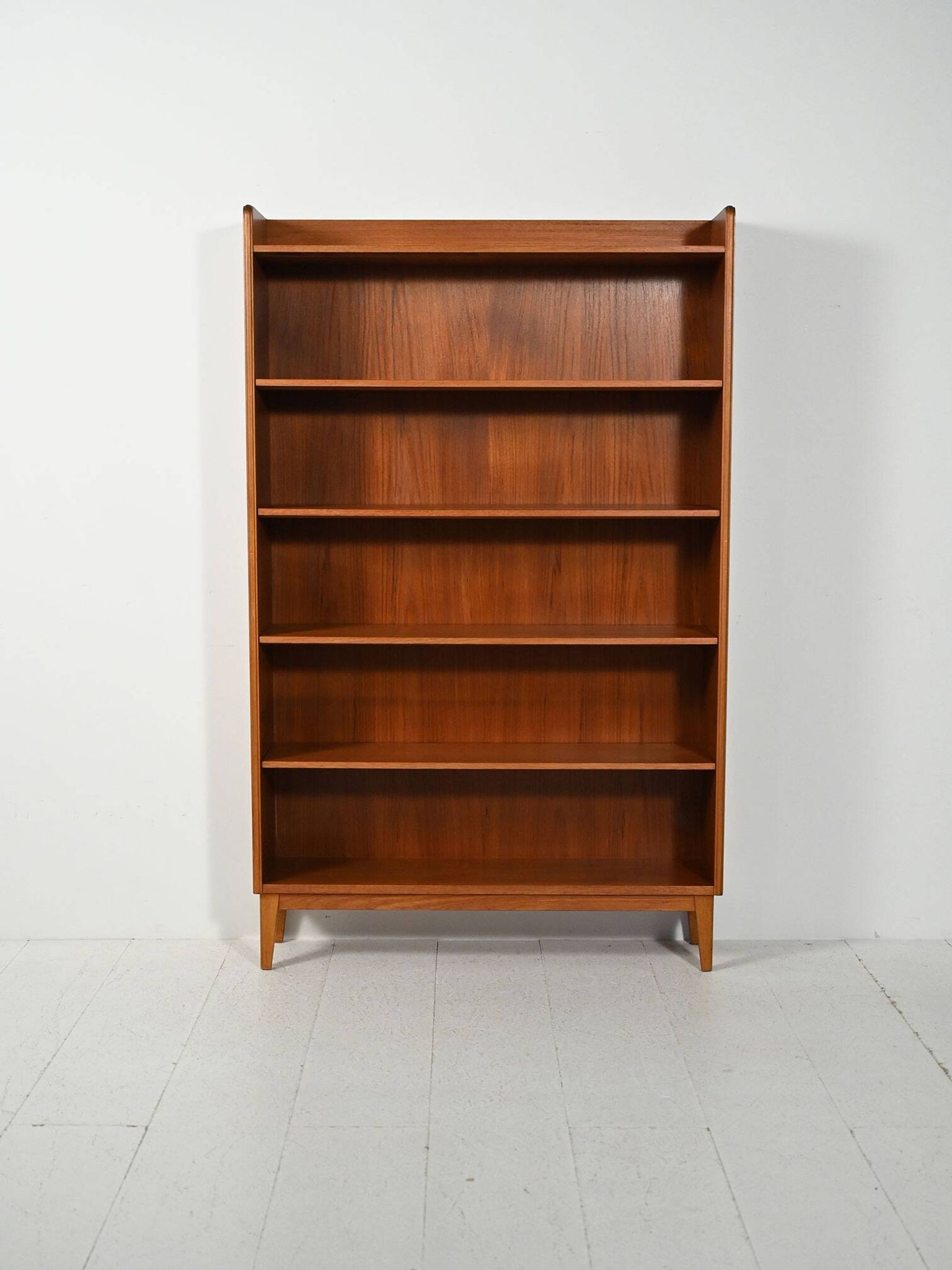 Scandinavian teak bookcase by Ferdinand Lundquist, 1960s