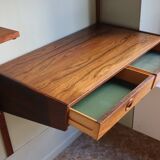 Modular rosewood wall bookcase by Thygesen and Sorensen for Hg Furniture, 1960