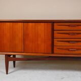 Scandinavian teak sideboard 1960 1970 Denmark