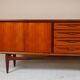 Scandinavian teak sideboard 1960 1970 Denmark