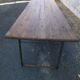 Table pliante bois & métal