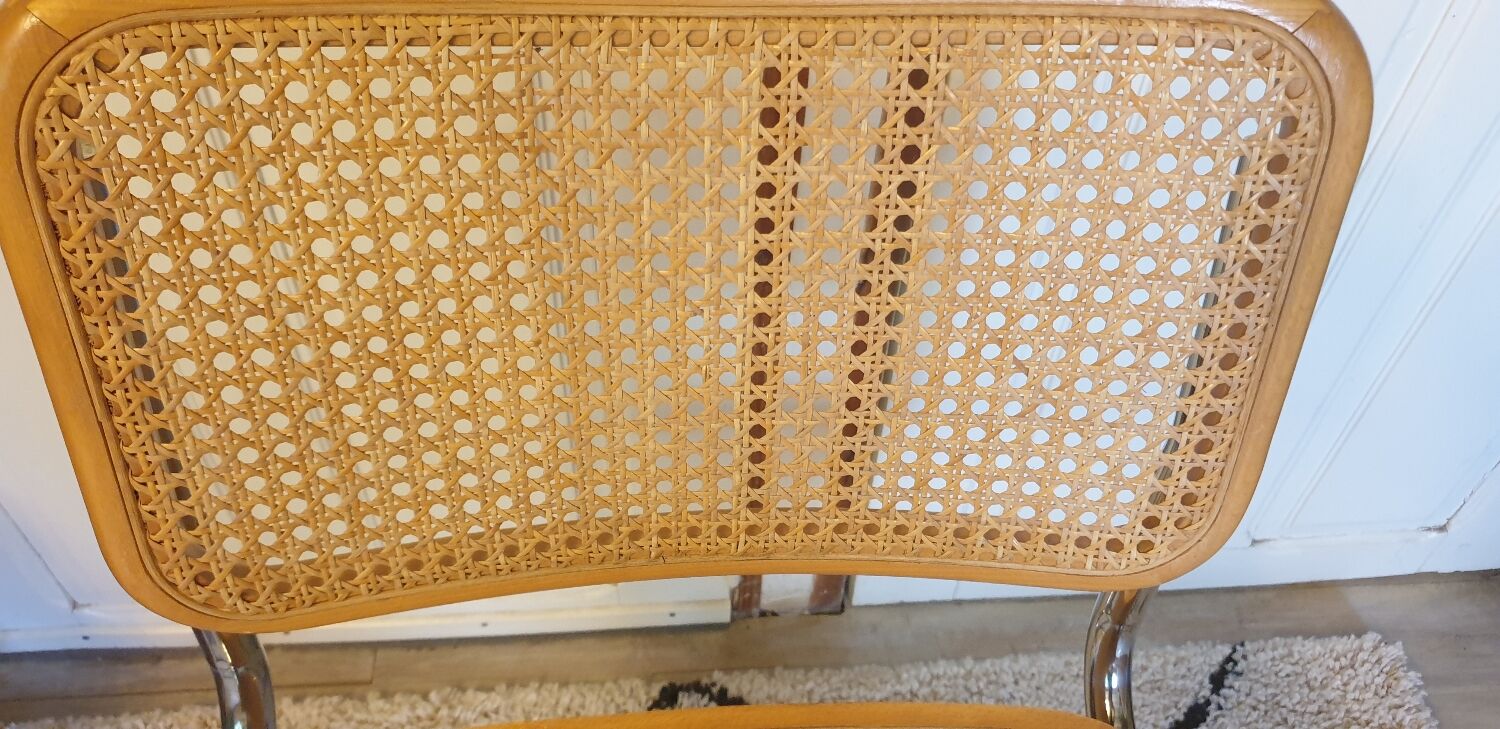 Pair of Cesca B32 Breuer chairs