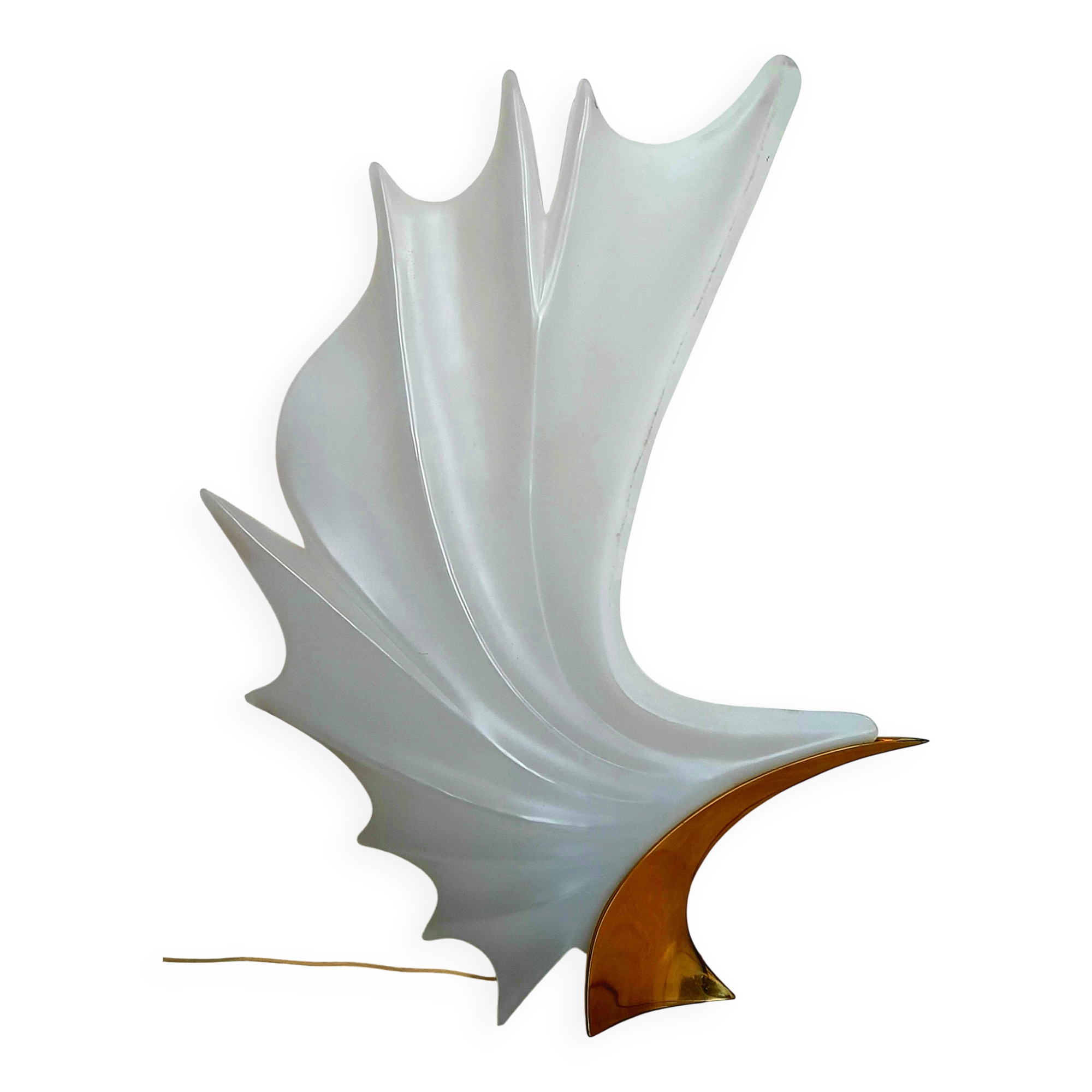 Large table lamp by rougier from the 70s