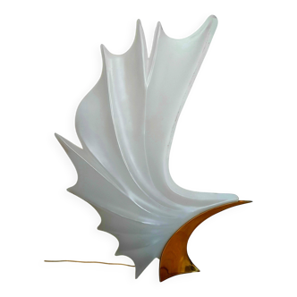 Large table lamp by rougier from the 70s