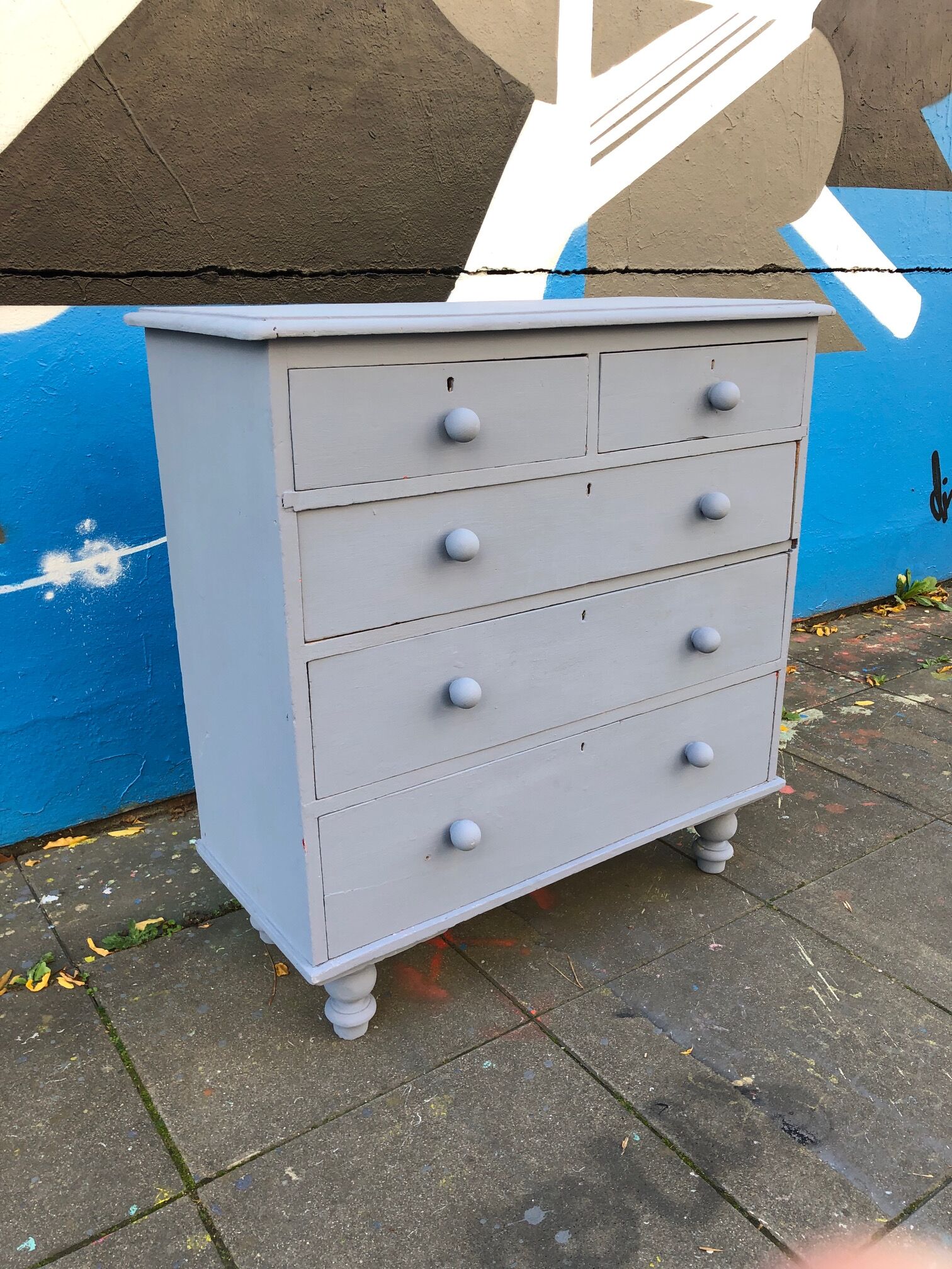 Chest of drawers English vintge