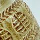 1960s 70s bay keramik VASE floorvase 72 40 beige and brown relief pattern