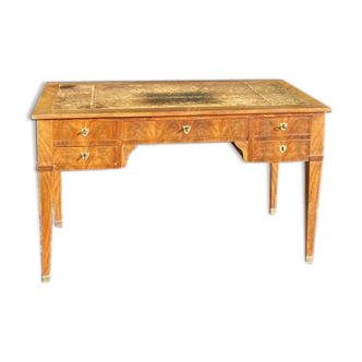 Flat desk double-sided period mahogany executive board 19th century